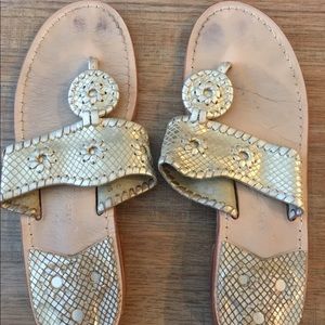 Platinum Snake Sardinia Jack Rogers Sandals